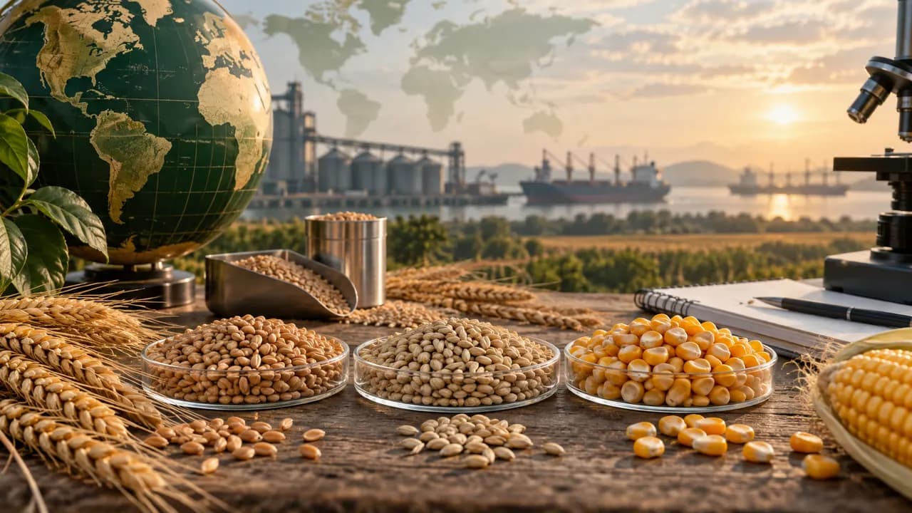 تصویر شاخص چشمانداز غلات جهان در ژوئیه ۲۰۲۶؛ تولید بالا میماند، تجارت گندم محدودتر میشود
