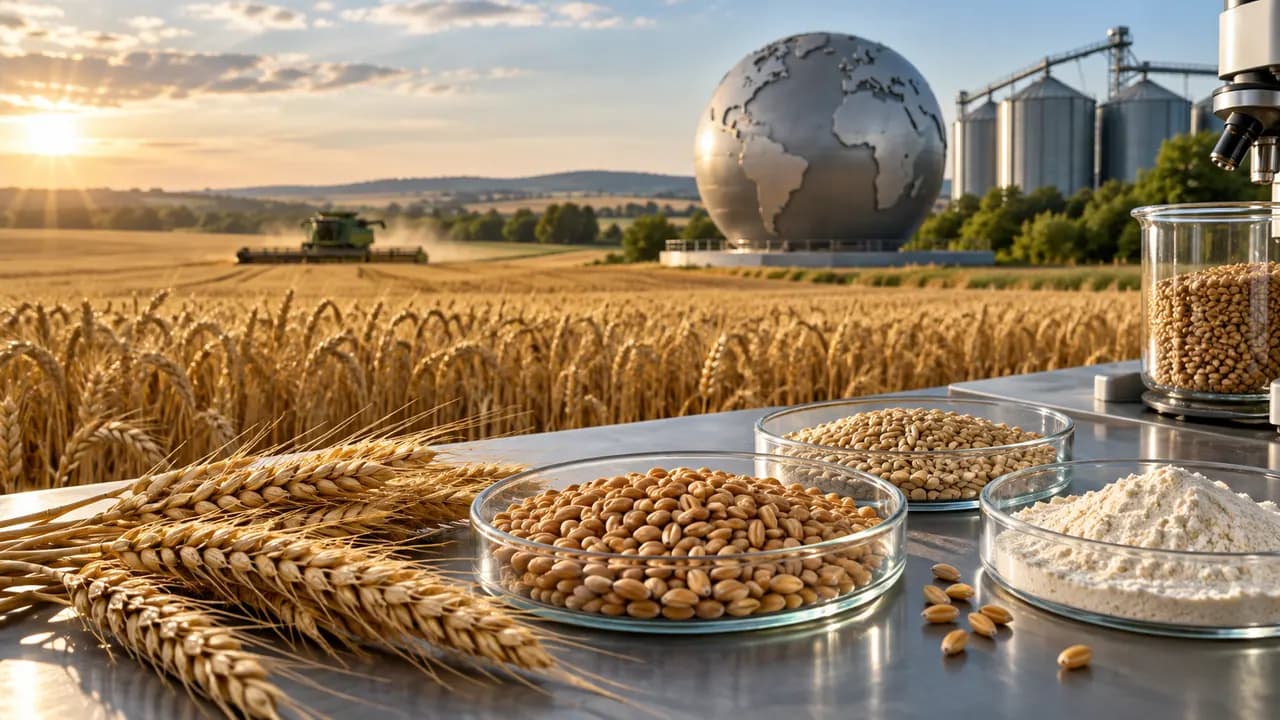 تصویر شاخص چشمانداز اوت USDA؛ تولید گندم آمریکا به پایینترین سطح از ۱۹۷۰/۷۱ رسید